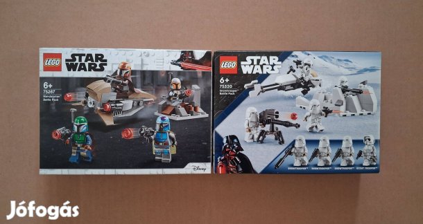 Bontatlan Star Wars LEGO 75267 Mandalorian + 75320 Snowtrooper utánvét
