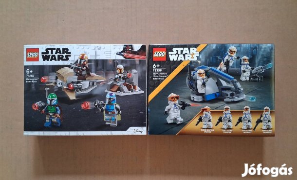 Bontatlan Star Wars LEGO 75267 Mandalorian + 75359 Clone Trooper utánv