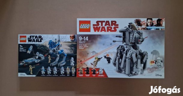 Bontatlan Star Wars LEGO 75280 501. Légiós klónkatonák + 75177 utánvét