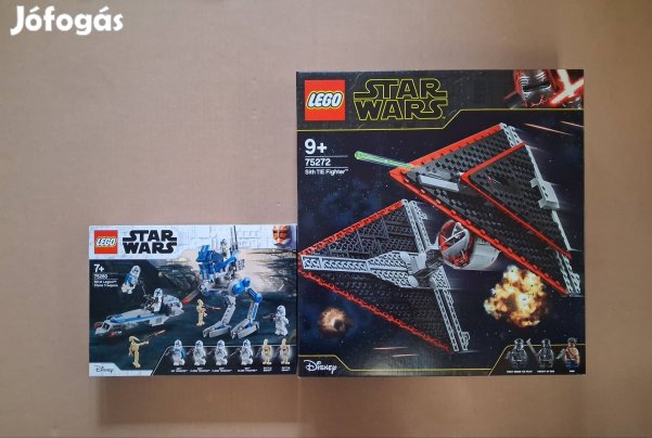 Bontatlan Star Wars LEGO 75280 Clone + 75272 utánvét