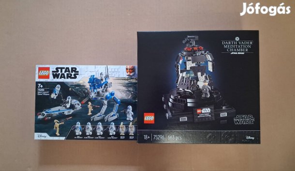 Bontatlan Star Wars LEGO 75280 Légiós klónkatonák + 75296 utánvét Fox