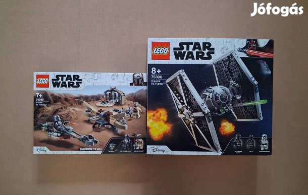 Bontatlan Star Wars LEGO 75300 TIE Fighter + 75299 utánvét