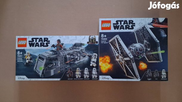 Bontatlan Star Wars LEGO 75300 TIE Fighter + 75311 Martalóc