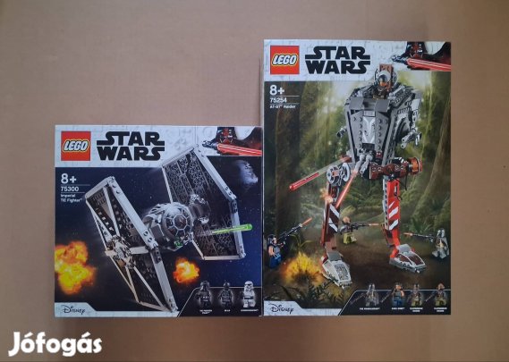 Bontatlan Star Wars LEGO 75300 TIE vadász + 75254 AT-ST Raider utánvét