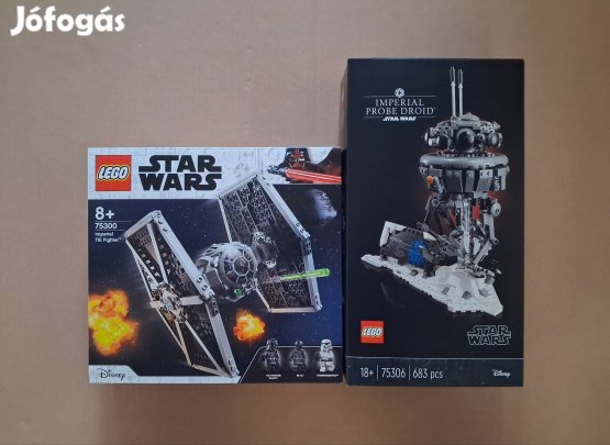 Bontatlan Star Wars LEGO 75306 Droid + 75300 TIE utánvét