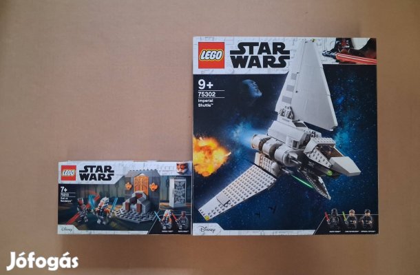 Bontatlan Star Wars LEGO 75310 Párbaj + 75310 Űrsikló utánvét Fox GLS
