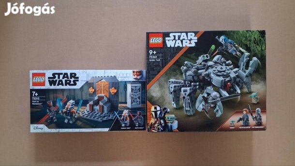 Bontatlan Star Wars LEGO 75310 Párbaj + 75361 Pókdroid utánvét Fox