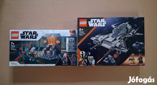 Bontatlan Star Wars LEGO 75310 + 75346 Kalóz vadászgép utánvét