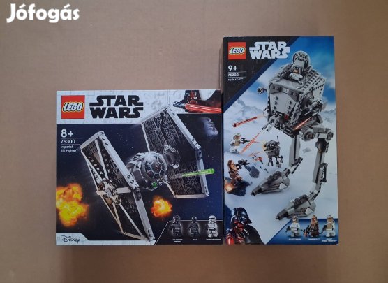 Bontatlan Star Wars LEGO 75322 AT-ST + 75300 TIE utánvét