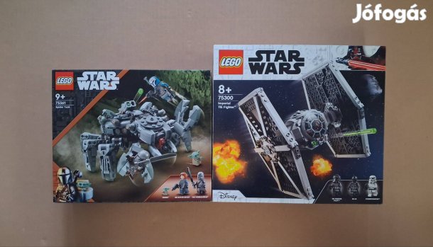 Bontatlan Star Wars LEGO 75361 Pókdroid + 75300 TIE vadász utánvét Fox