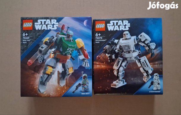 Bontatlan Star Wars LEGO 75369 Boba Fett + 75370 Robot után