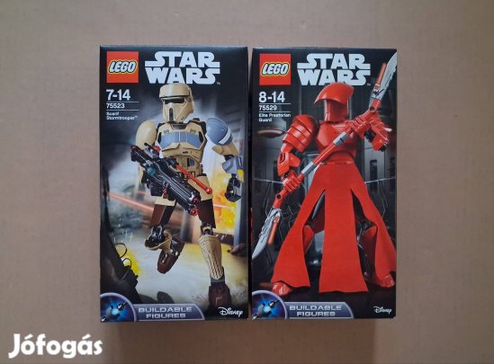 Bontatlan Star Wars LEGO 75523 + 75529 építhető figura
