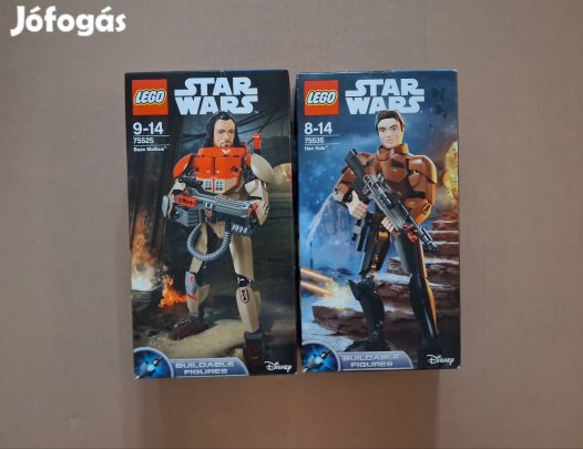 Bontatlan Star Wars LEGO 75525 + 75535 építhet figura utánv