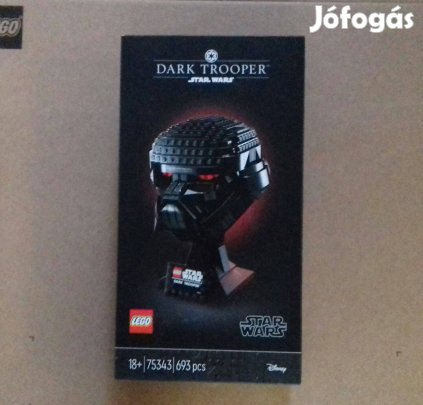Bontatlan Star Wars LEGO Helmet 75343 Dark Trooper sisak utánvét Fox G