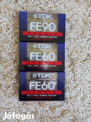 Bontatlan TDK magnókazetták eladók