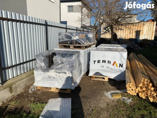 Bontatlan Terrán Synus antracit Komplett tető ~100 m számlás