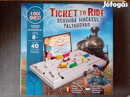 Bontatlan Ticket to Ride Logi Quest társasjáték 