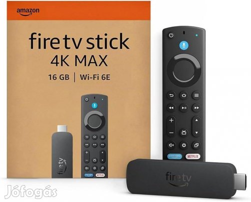 Bontatlan Új Amazon Fire TV 4K Max 2Gen. Alexa, médialejátszó