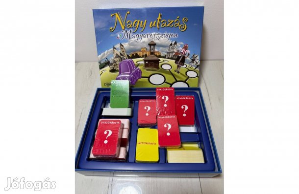Bontatlan "Nagy utazás Magyarországon" társasjáték eladó