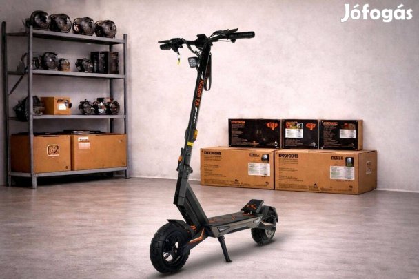 Bontatlan, garanciával Kukirin T3 Elektromos Roller 800W, Kulcsos