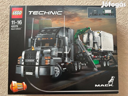 Bontatlan, új LEGO Mack Anthem 42078 eladó 120000 Ft.-ért