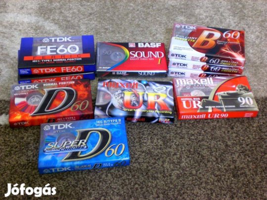 Bontatlan audio kazetta csomag ( 10 db. )