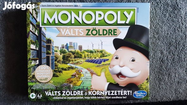 Bontatlan csomagolású - Hasbro Monopoly Válts zöldre - Go Green társas