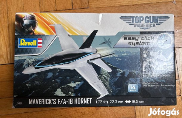 Bontatlan dobozban Revell Maverirc's F/A -18 Hornet