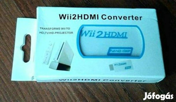 Bontatlan dobozos Nintendo Wii Full Hd HDMI video konverter átalakító
