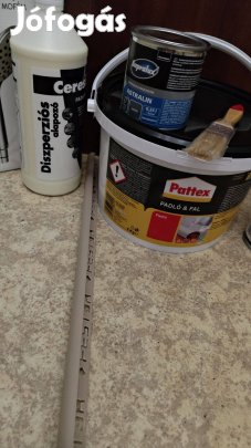 Bontatlan padló ragasztó, alapozó és festék eladók