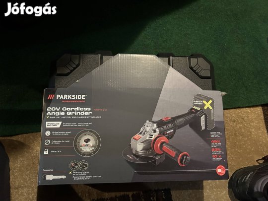 Bontatlan parkside Performance 20V akkumulátoros sarokcsiszoló