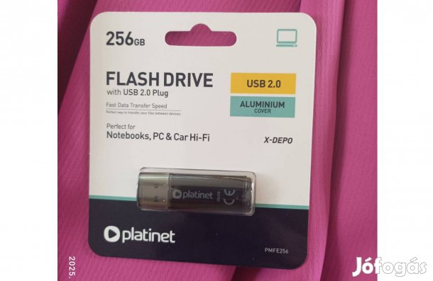 Bontatlan új 256 GB-os pendrive, Platinet