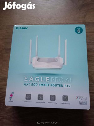Bontatlan új D-Link AX1500 R15 Eagle Pro Router