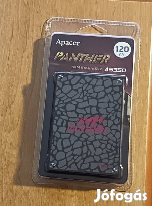 Bontatlan új állapotú Apacer SSD 120GB 2.5"