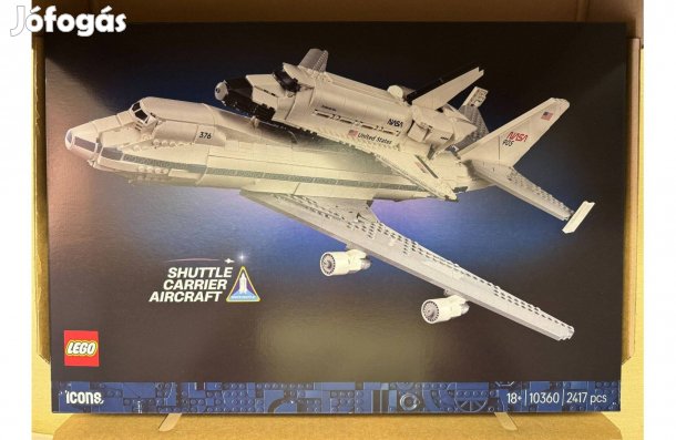 Bontatlna LEGO Icons 10360 Űrsiklót szállító repülőgép