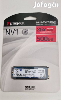 Bontattlan Kingston NV1 m.2 ssd 500gb