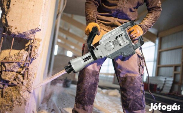 Bontókalapács PX-AB-55- 55 Joule-1900 BPM | 1700W | Lapos hegyes véső