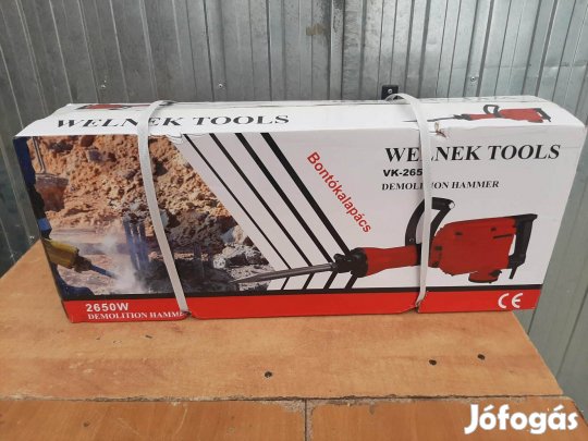 Bontókalapács ár alatt