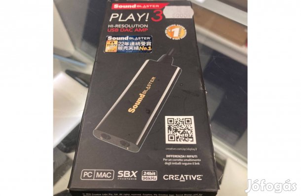 Bontott Creative Sound Blaster Play! 3