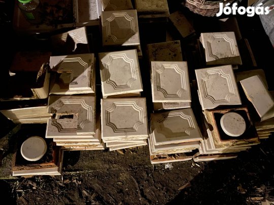 Bontott cserépkályha