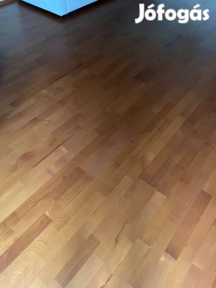 Bontott cseresznyefa parketta prémium, klikkes, nagy mennyiség