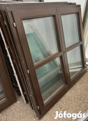 Bontott fa ablak 2 szárnyas típus