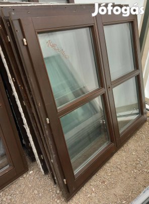 Bontott fa ablak 2 szárnyas típus