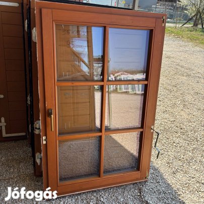 Bontott fa egyszárnyas spalettás ablak 95x147