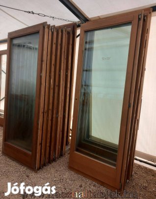 Bontott fa erkélyajtó 1 szárnyas típus