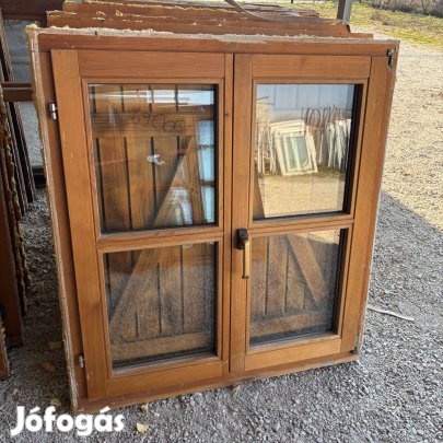 Bontott fa spalettás ablak 108x115