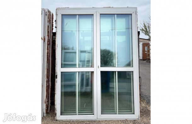 Bontott használt erkély terasz ajtó 180 x 240