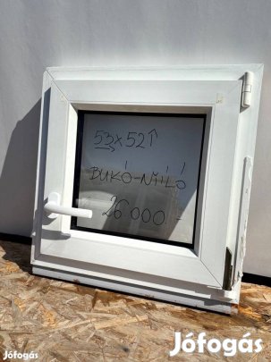 Bontott használt kis ablak 50x50 bukó-nyíló