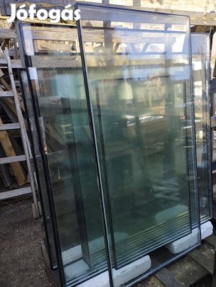 Bontott hőszigetelt ablak üveg, üvegek több darab (621)
