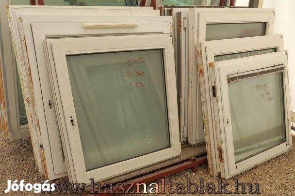 Bontott műanyag ablak 1 szárnyas kivitel bukó-nyíló típus